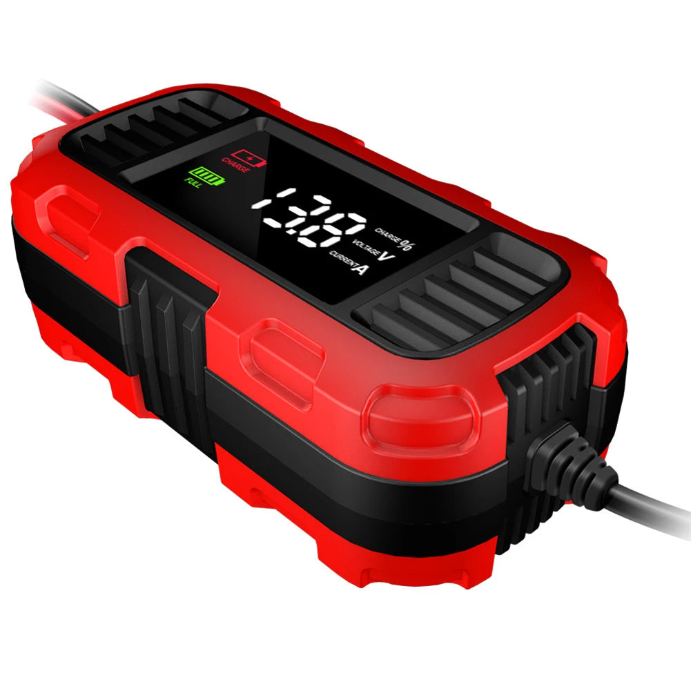 12V 2A Motorcycle Battery Charger Smart Battery Charging Tool Car Motorcycle Lead Acid Battery Charger for Car Truck Battery