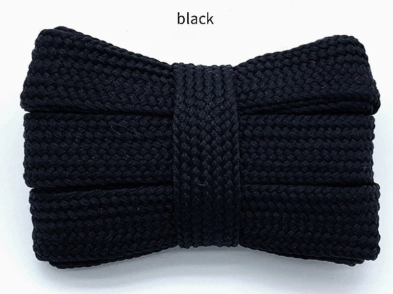 2cm Wider Flat Shoelaces New Casual Sneakers Laces for Shoes Fashion Rope Shoelace 100/120/140/160CM Shoes 1Pair Good