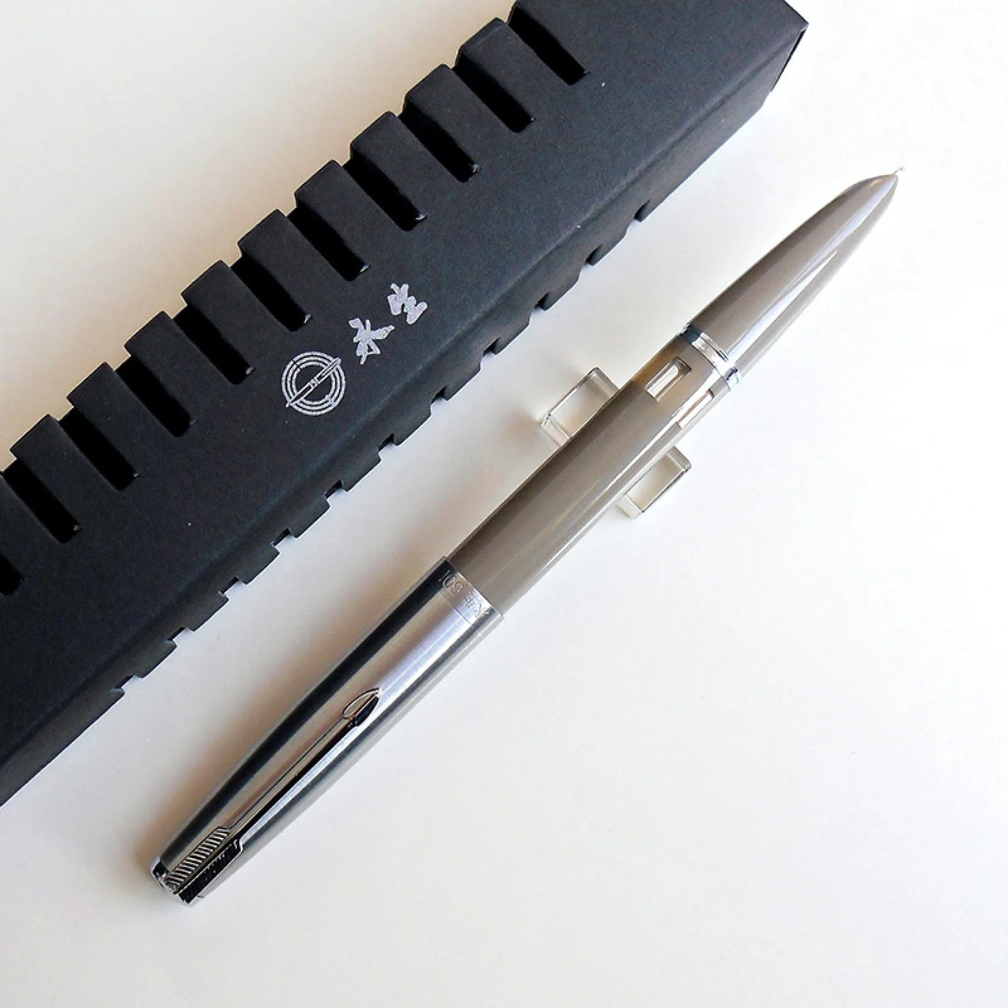 1Pc 138mm Wing Sung 601 Steel Cap Vacumatic Fountain Pen F Nib 0.5mm Ink Pen With Box