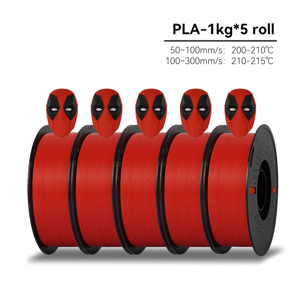KINGROON 5/10KG PLA Filament 1.75mm Eco-Friendly Good Toughness Printing Filaments For FDM 3D Printers Material Free Shipping