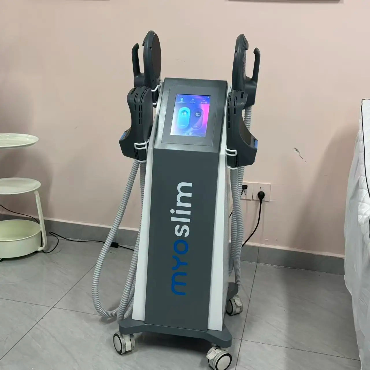 HIEMT 6500W RF 15T 200HZ MYOSLIM Body Shaping Machine Muscle Growth Fat Burn High-Intensity Electromagnetic Stimulator