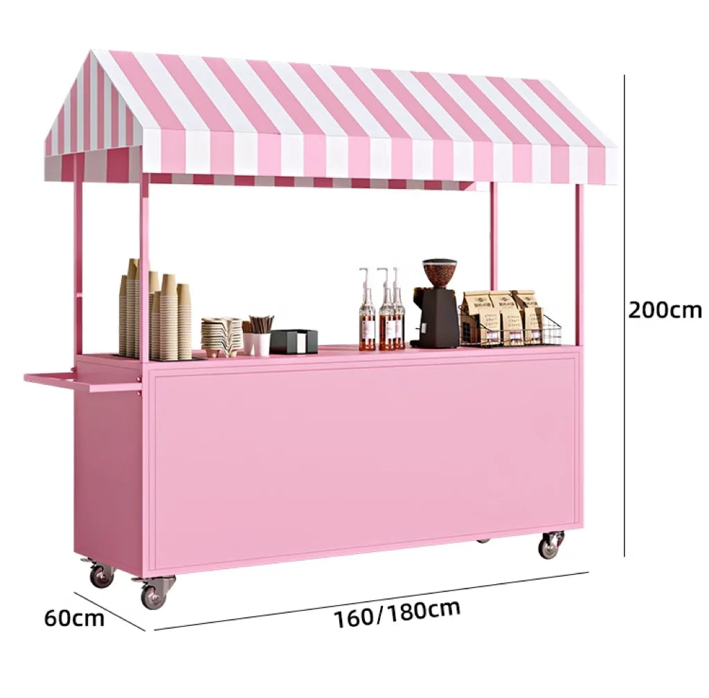 Night market stalls, small carts, shopping malls, supermarkets, promotion platforms, trucks, mobile snacks, dining carts