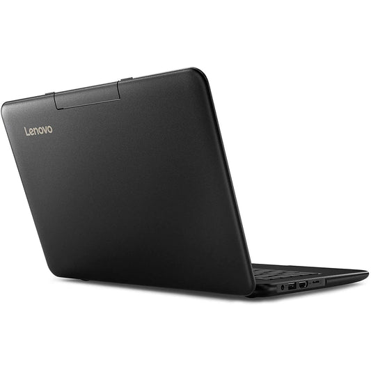 Lenovo Chromebook 100e 11.6" 4GB 16GB Intel Celeron N3350 X2 1.1GHz, Black (Certified Refurbished)