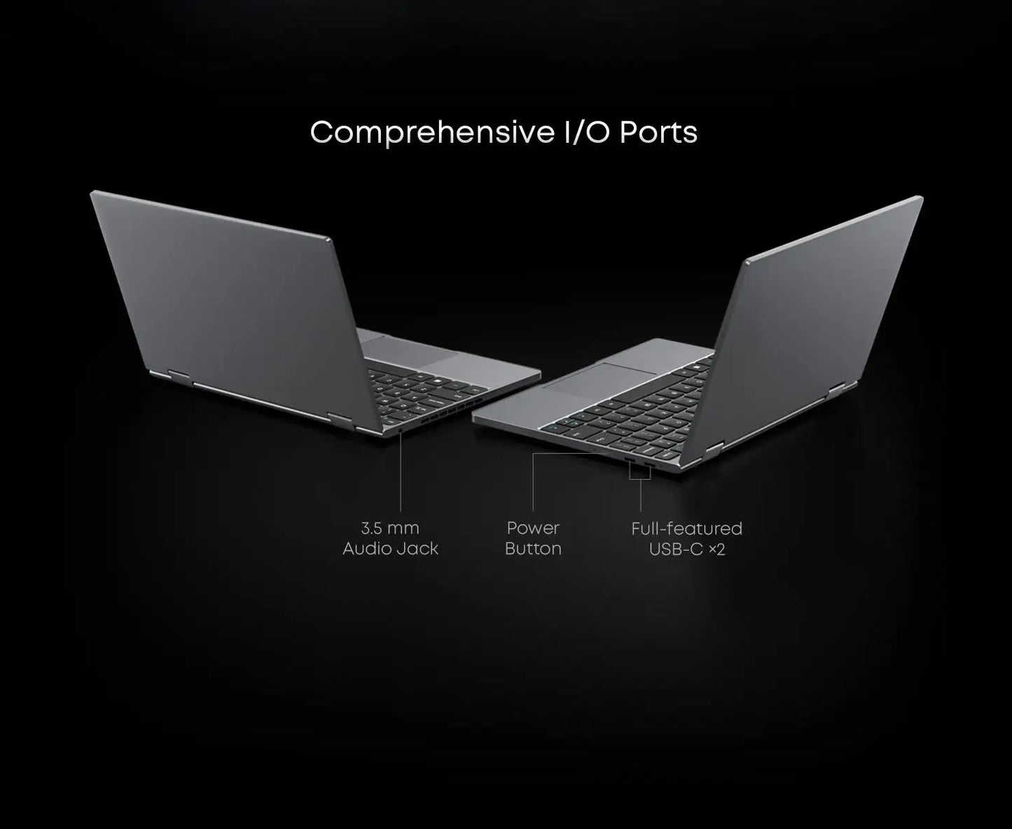 CHUWI Touch Screen Laptop MiniBook X 2-in-1 Laptop Intel N150 512GB ROM 16GB LPDDR5 10.51" 2K FHD IPS Windows 11 Work Notebook
