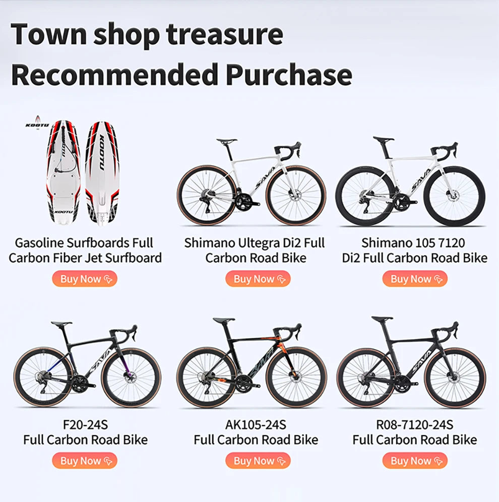 SAVA C7 Racing Team Full Carbon Fiber electronic shifting Road Bike 24-speed with SHIMAN0 7170 DI2 Kit, UCI Approved