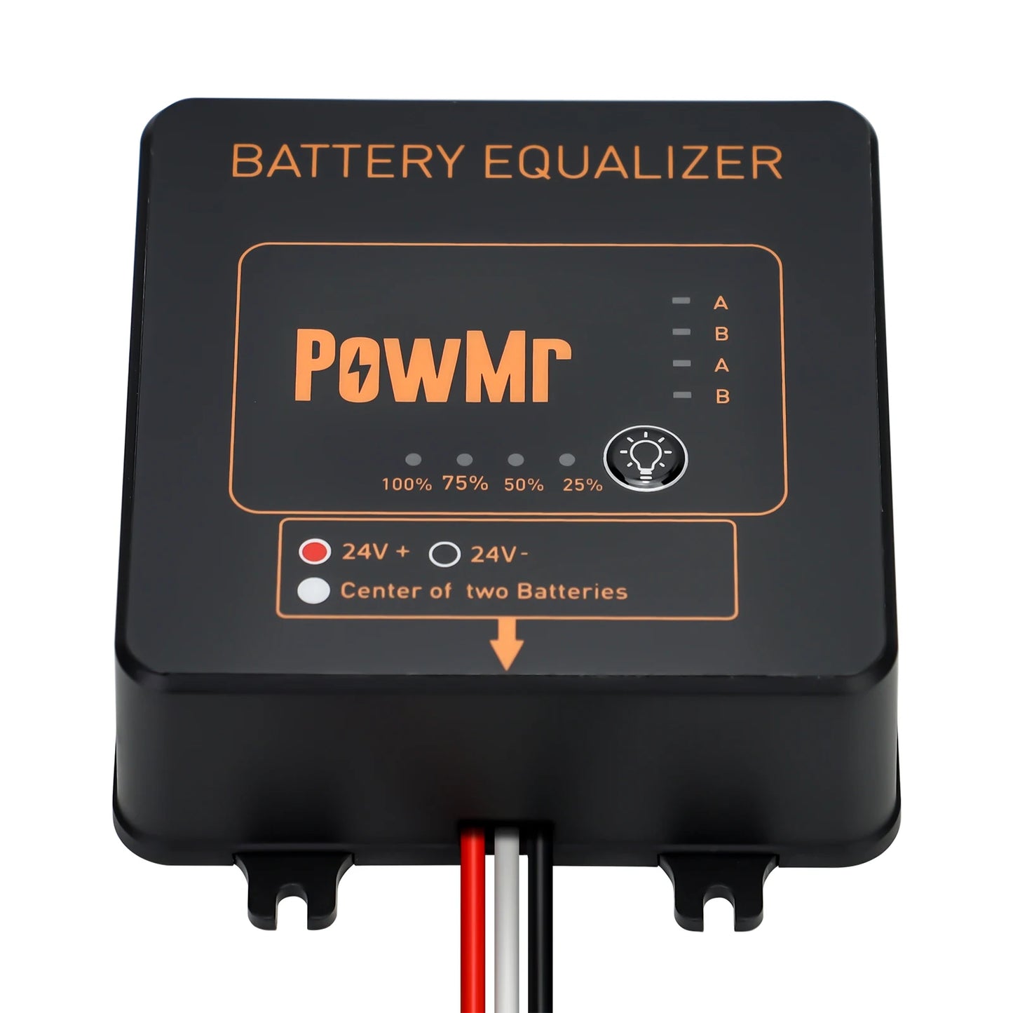 PowMr Battery Equalizer Battery Balancer for 24V 36V 48V System Solar Charge Controller for Gel Flood AGM Lead Acid Batteries