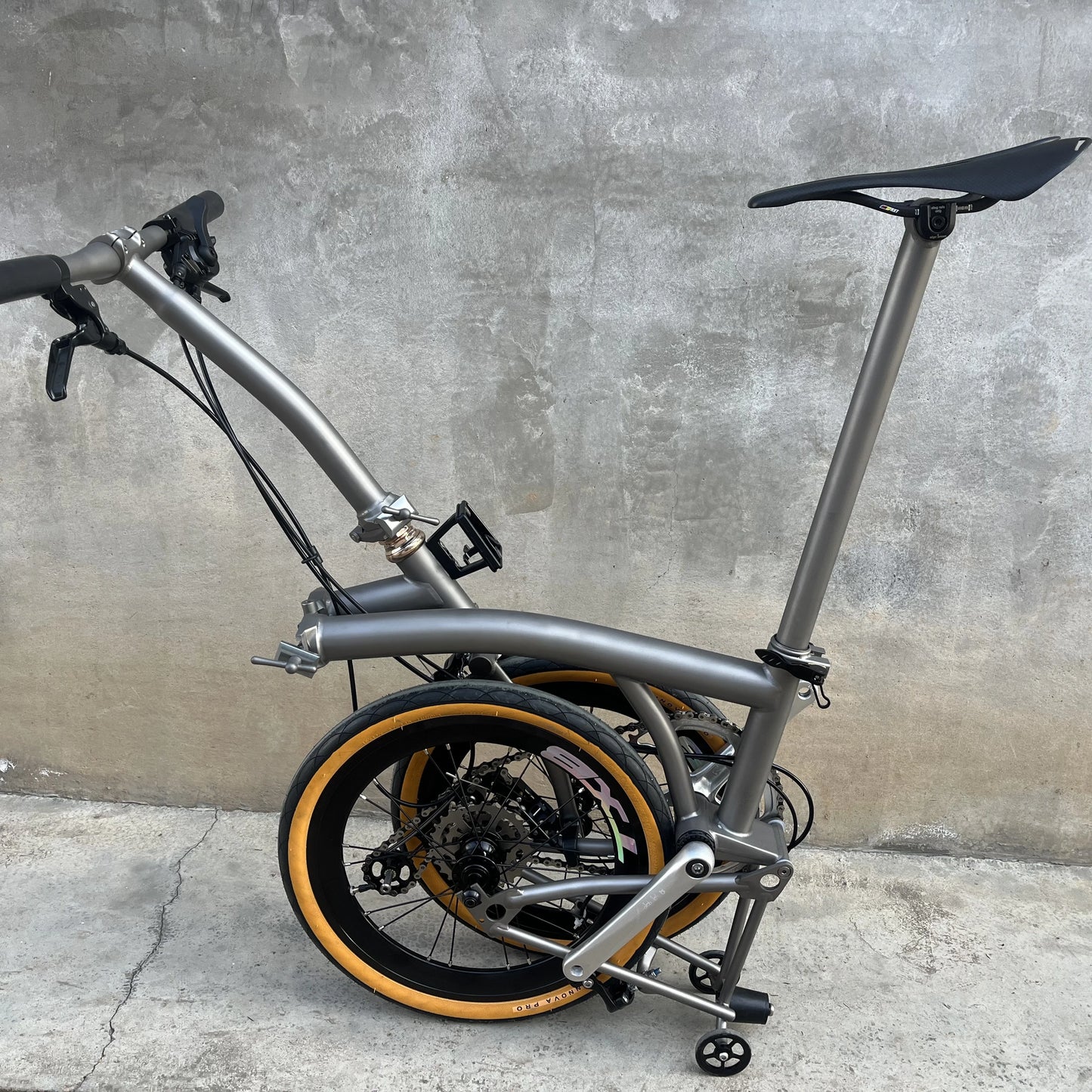 COMEPLAY Full Titanium Tri-fold Bike，Wholesale