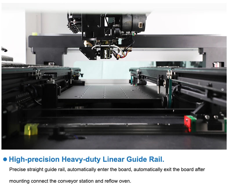 2024 New Model SMT1010 SMD Pick and Place Machine Surface Mount Robot LED Electronic Components Light Making 10 Heads