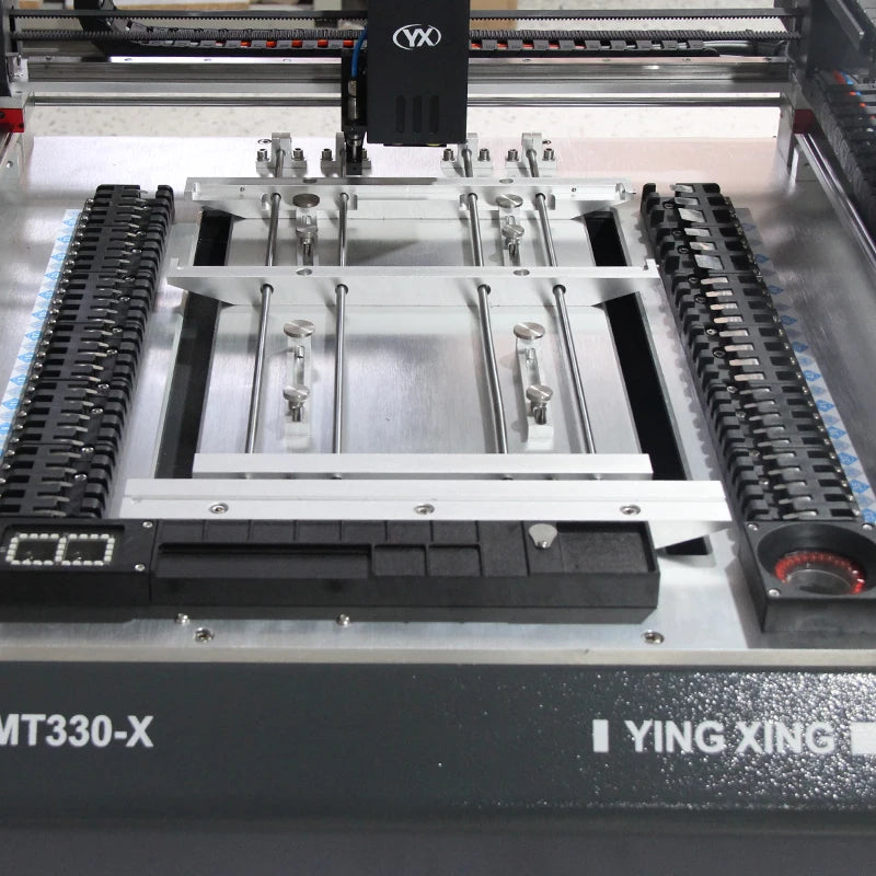 Stock in EU SMT330-X SMT Automatic Led Light SMD Equipment PCB Board Making Chip Mounter Small Desktop Pick and Place Machine
