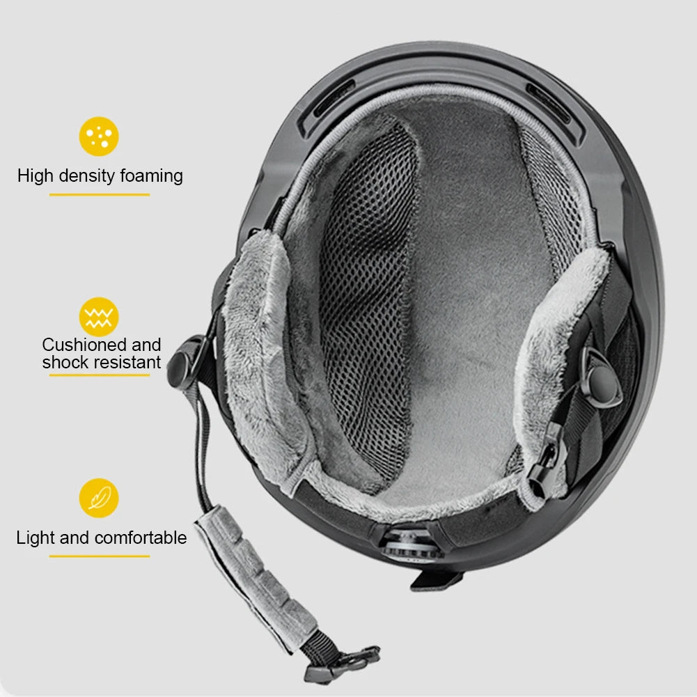 Snowboard Helmet Protective EPS Foam Skiing Helmet Safety Helmet for Adult Men Women Ski Skateboard Snowboard
