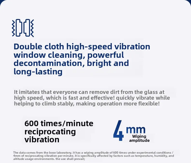 HOBOT S7 Pro Home Fully Automatic Glass Cleaning Artifact Double sided Ponyo Remote Control Window Cleaning Robot water spray
