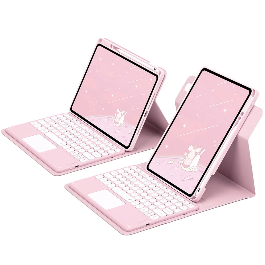 360° Rotation Keyboard Case for IPad 10th 2022 10.9 Air 5 Air 4 Magnetic Cover for IPad Pro 11 Air 3 Pro 10.5 8 9th Gen 10.2"