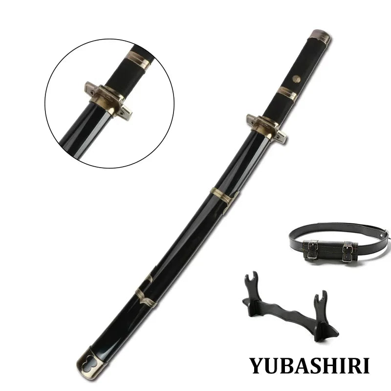 80cm/31.5"Roronoa Zoro Katana Anime Sword  Cosplay Weapons Props 3pc Toy Sword Set  Shusui Lchimonji  Sandai Kitetsu