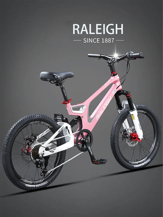 Magnesium Alloy Mountain Bike for Kids, 20 ", 22", for Big Kids, Boys and Girls