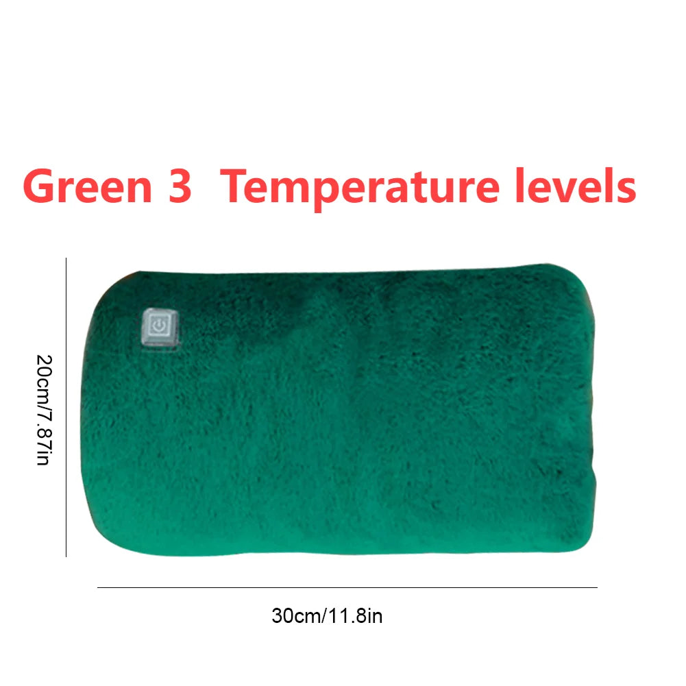 Rechargeable Electric Hot Water Bag Women's Electric Hot Water Bottle Soft flannel Hand Warmer Winter Heated Bag Warming Product