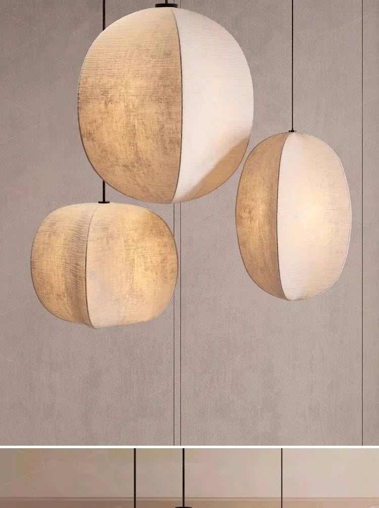 Nordic E27 Led Pendant Lights Wabi Sabi Dining Room Led Hanging Lamp Bar Suspend Light Fixture Lustre Luminaria Home Light