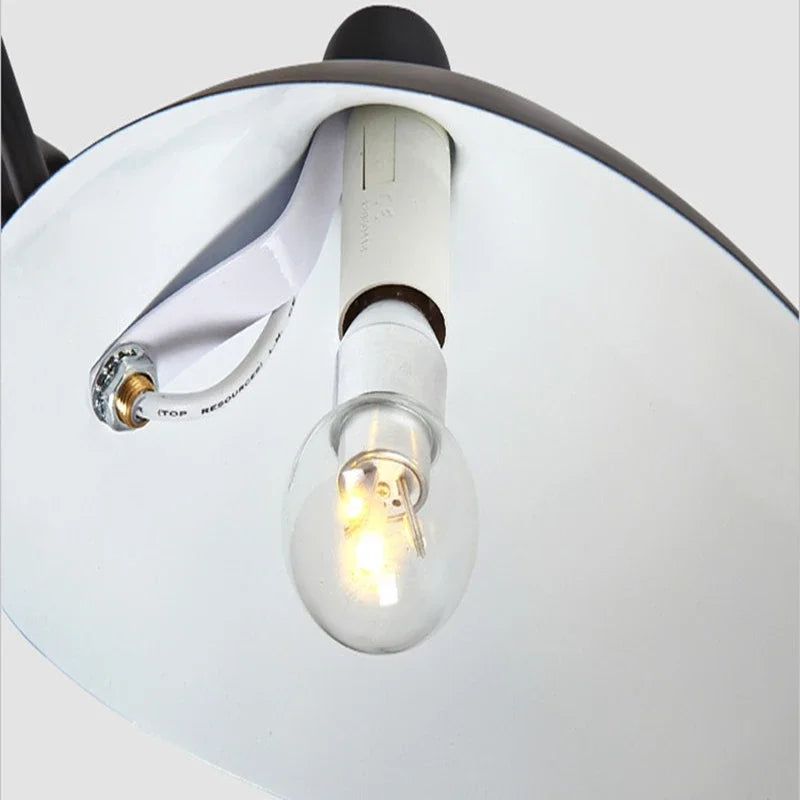 Nordic DaWn Spider Serge Mouille Wall Lights Bedroom Industrial Retro Wall Lamp Creative Simple Living Room Led Light Fixtures