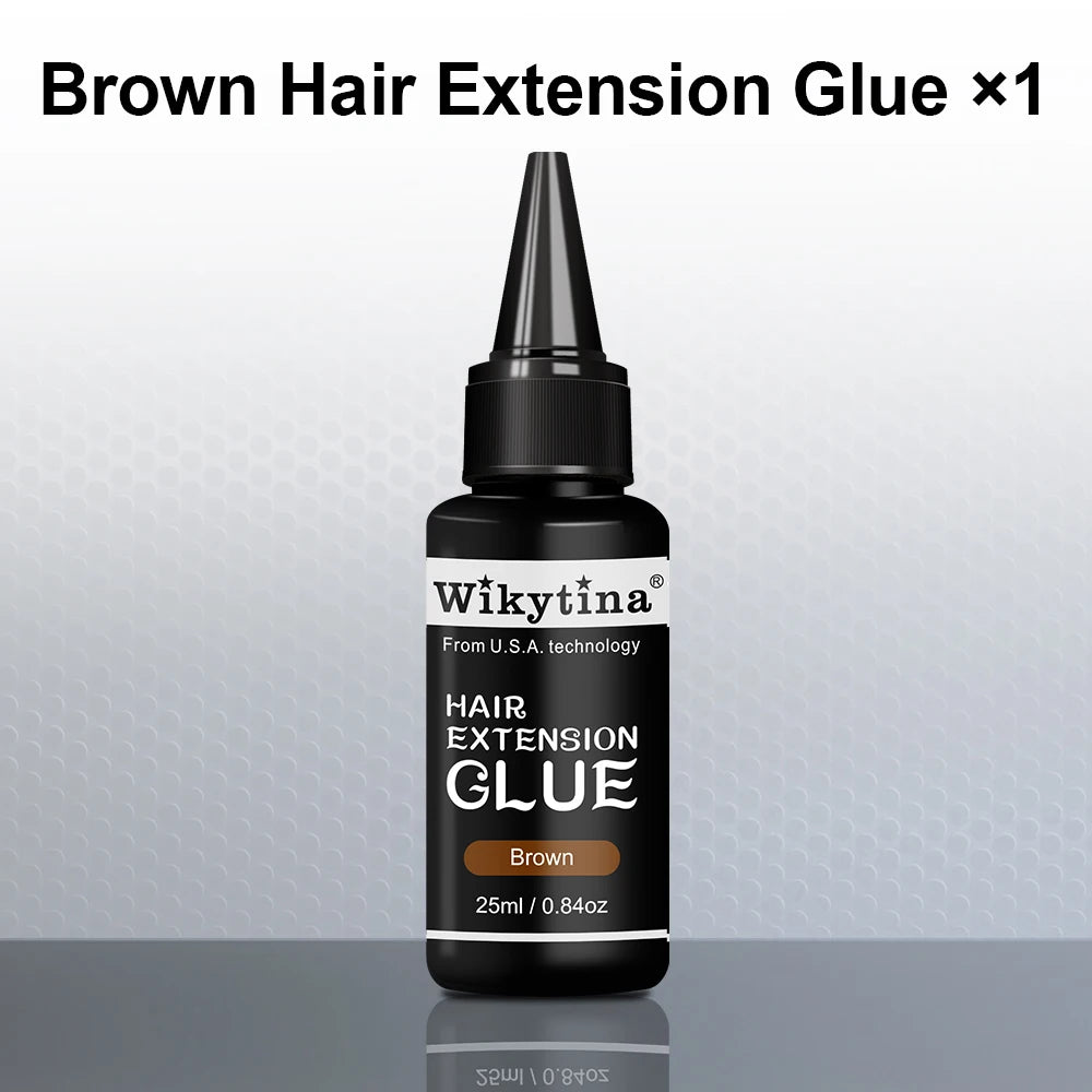Professional UV Light Hair Extension Kit Complete Tool Set with UV Glue and Remover Machine - High-Quality Salon Styling Tools