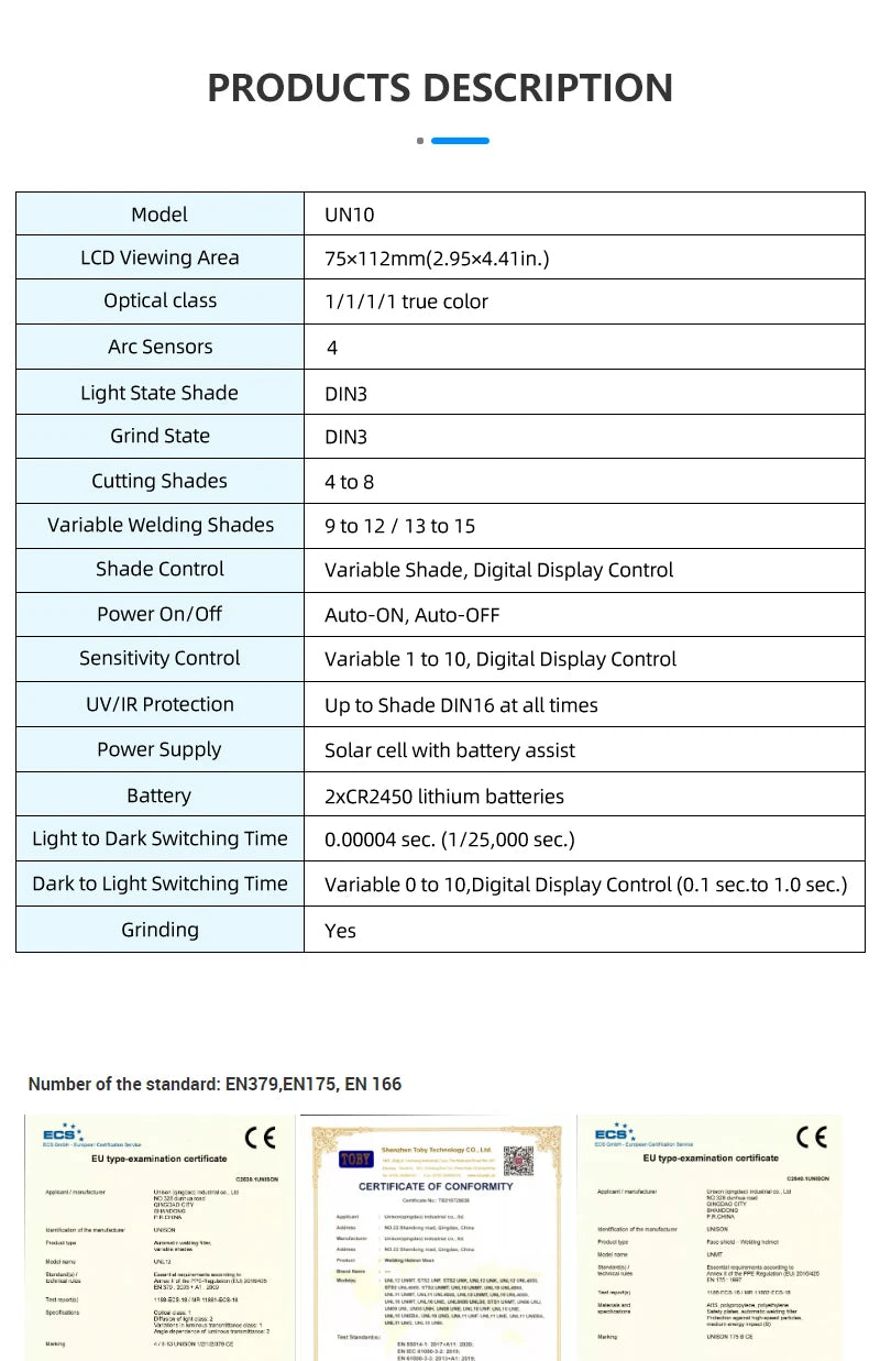 SAFEUP CE 1/1/1/1 Professional Welding Helmet Powered Air Purifying True Color Auto Darkening Welding Masks Dust Removal