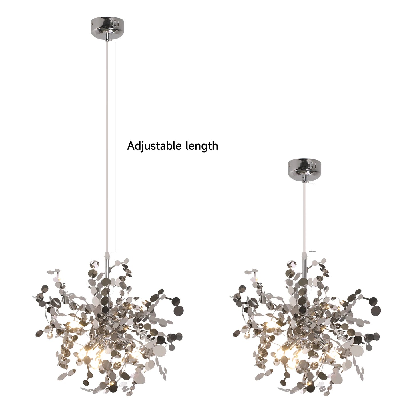Modern Pendant Light Led Firework Chandelier Hanging Ceiling Lamp Dining Room Kitchen Island Nordic Luminaire Home Decor Fixture