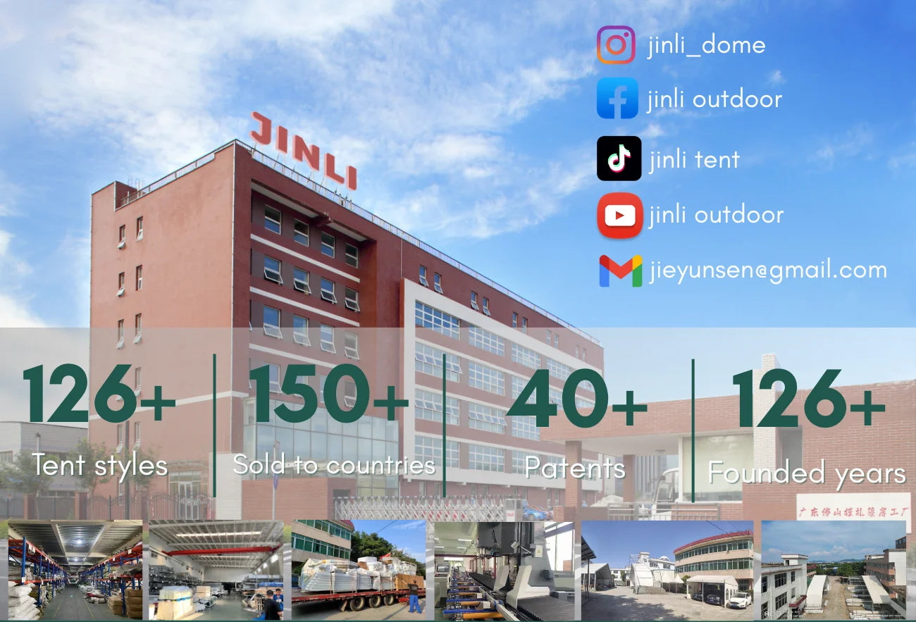 6-8 Person Outdoor Party Dome Tent Large Restaurant Dome Tent Strong Wind Resistance Glamping Dome  Hotel Luxury Geodesic Domos