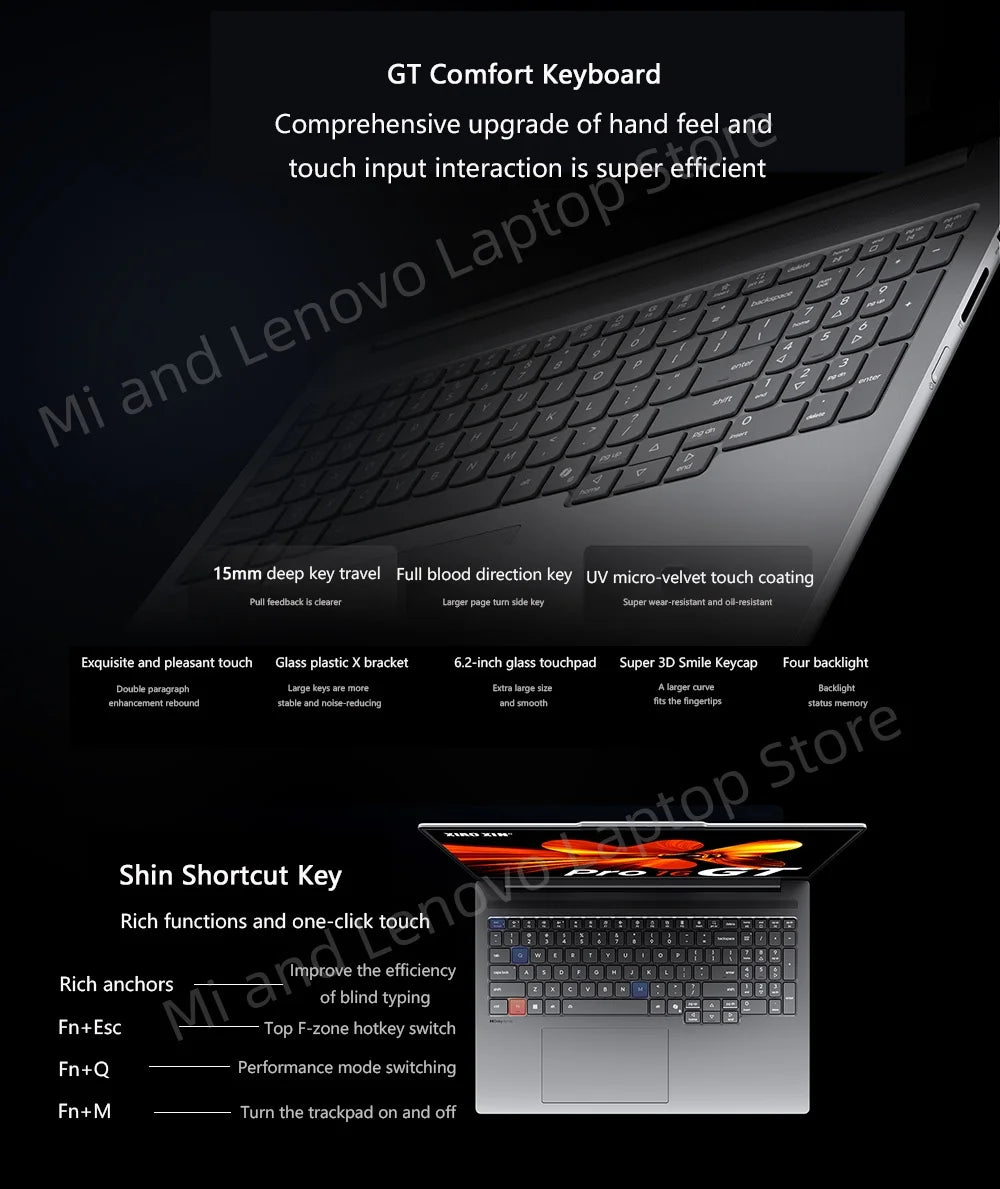 Lenovo Xiaoxin Pro 16 2025 GT AI 7 H 350/AI 9 H 365 16inch 32GB 1TB 2.8K 120Hz OLED Grey
