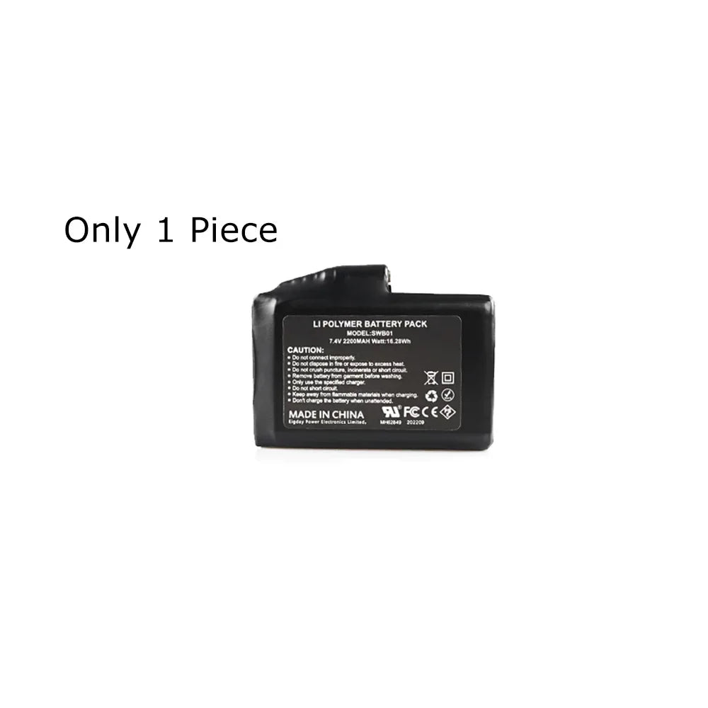 7.4V 3000 mAh Charger Rechargeable Lithium Polymer Battery Heated Gloves Socks Heated Jackets Vest Motorcycle Gloves USB Battery