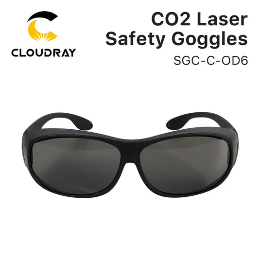Cloudray 10600nm Style C Laser Safety Goggles OD6+ CE Protective Goggles For CO2 Laser Cutting Engraving Machine