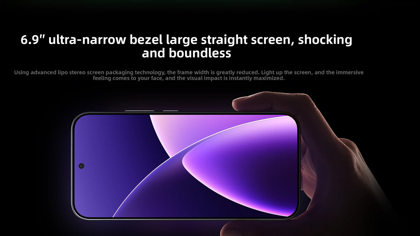 Xiaomi 17 Pro Max Smartphone CN Version 6.9" Display Dual Screen Snapdragon 8 Elite Gen5 7500mAh Battery 100W Hyper Charge