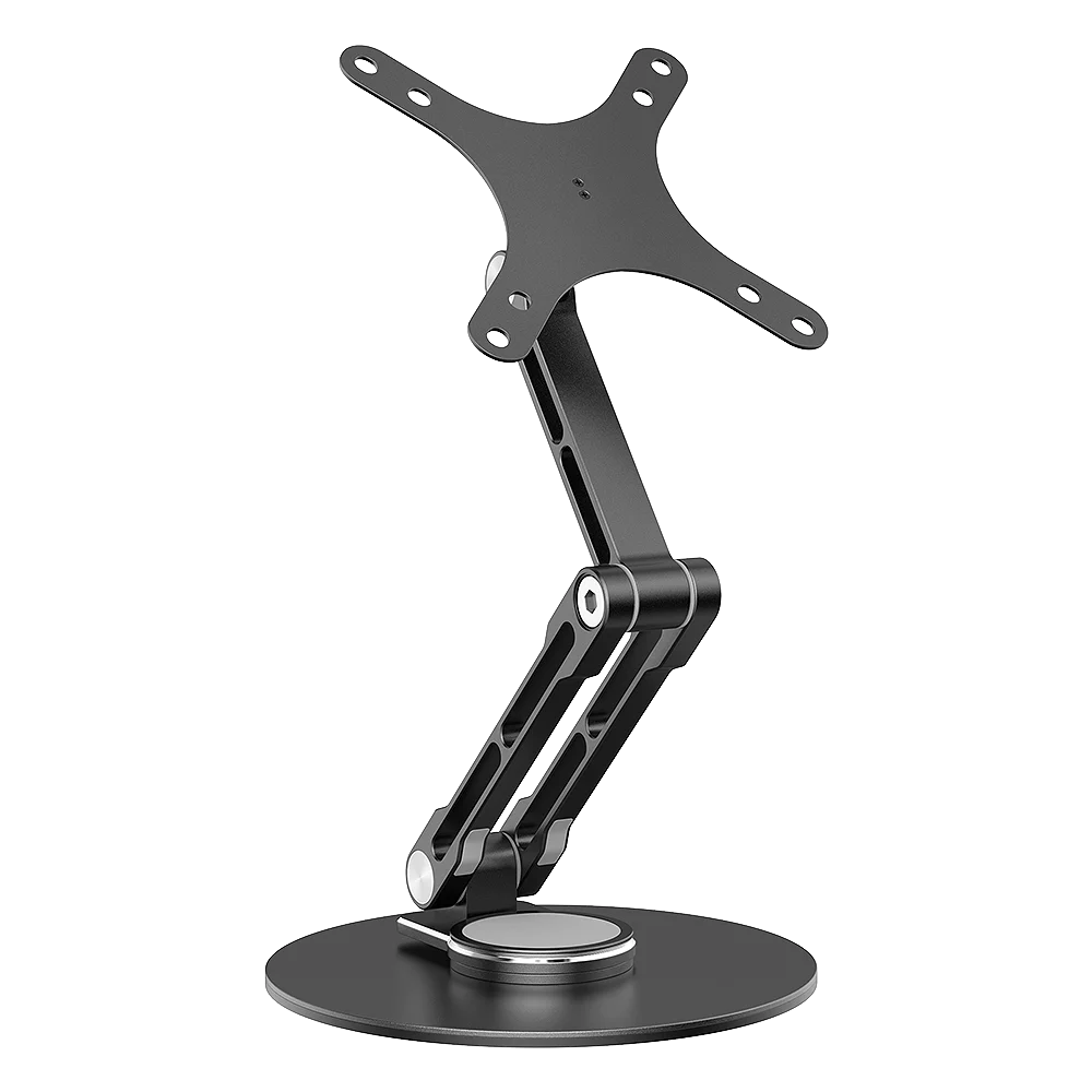 UPERFECT UStand Monitor Stand VESA Mount for 12"-22 Inch Screen Free-Standing Monitor Riser with 360° Rotation Height Adjustable