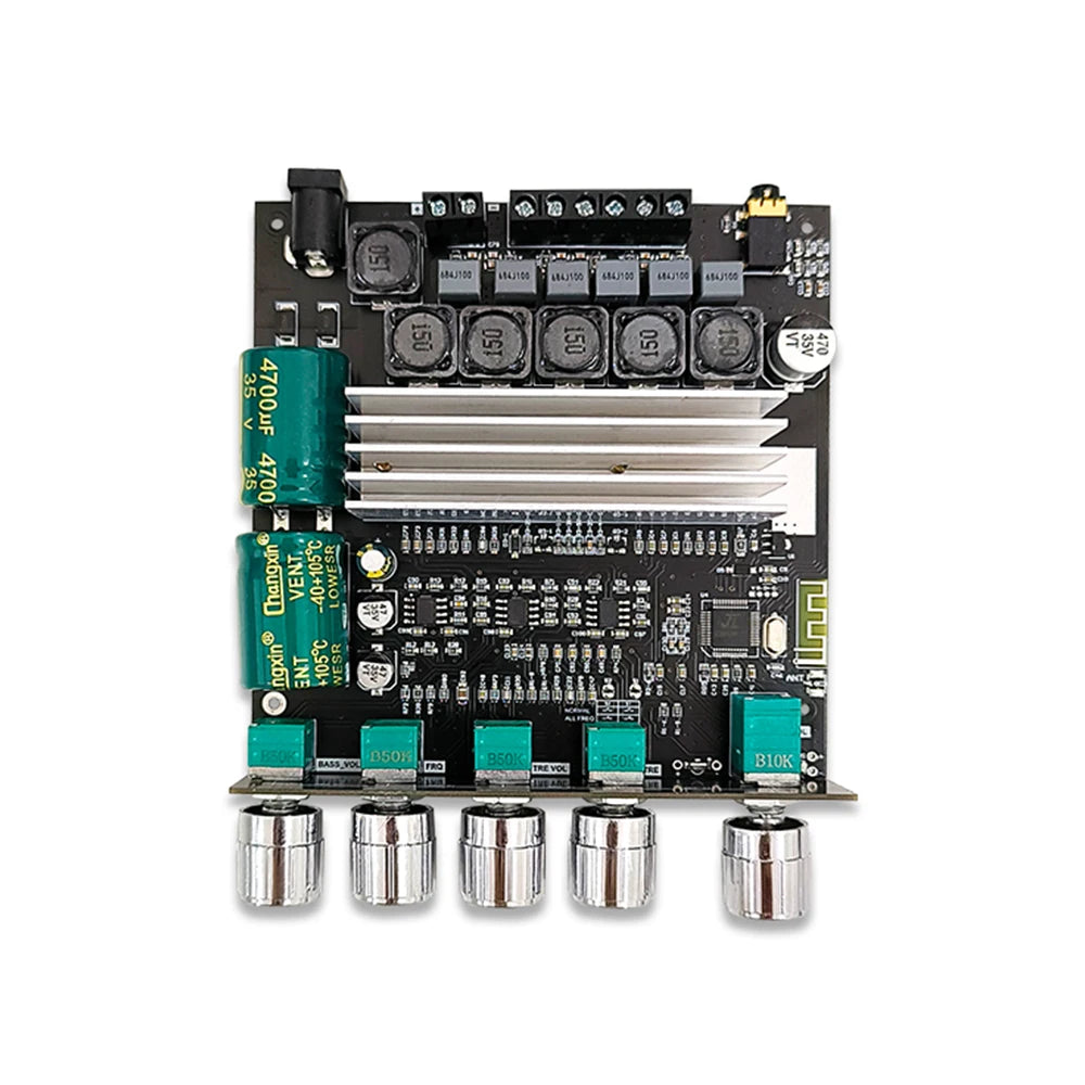 HIFI ZK-TB22/ZK-TB21F TPA3116 50w+50w+100wBluetooth 5.1 Audio Bass Power Amplifier Board Stereo Tweeter Subwoofer With Phone APP