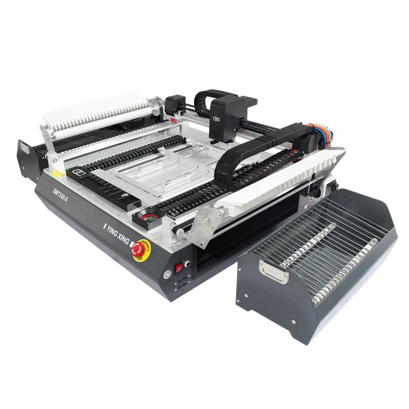 Stock in EU SMT330-X SMT Automatic Led Light SMD Equipment PCB Board Making Chip Mounter Small Desktop Pick and Place Machine
