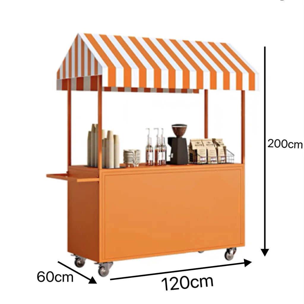 Night market stalls, small carts, shopping malls, supermarkets, promotion platforms, trucks, mobile snacks, dining carts