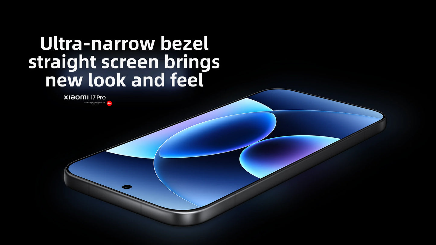 Xiaomi 17 Pro Max Smartphone CN Version 6.9" Display Dual Screen Snapdragon 8 Elite Gen5 7500mAh Battery 100W Hyper Charge
