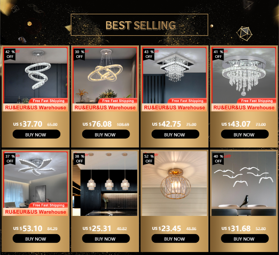 K9 Crystal Dining Table Pendant Lamp Bedroom Hanging Lamp Retro Luxury Style Suitable For Kitchen Plafon Ceiling Chandelier