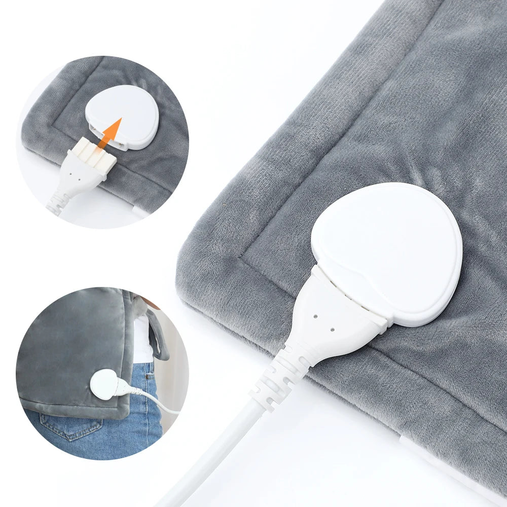 Electric Heating Pad 10 Gears Constant Temperature Winter Heater Warming for Body Shoulder Waist Home Sofa Blanket with Control