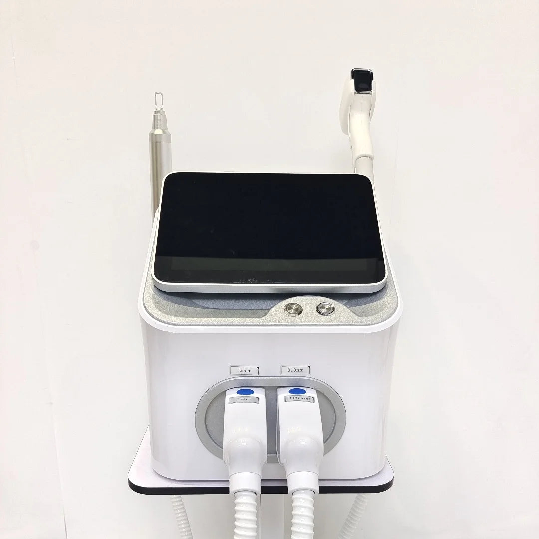 Newest 2 in 1 Multifunction Epilation Diode Laser Hair Removal Machine Pico laser Nd Yag tattoo removal machine Carbon Peeling