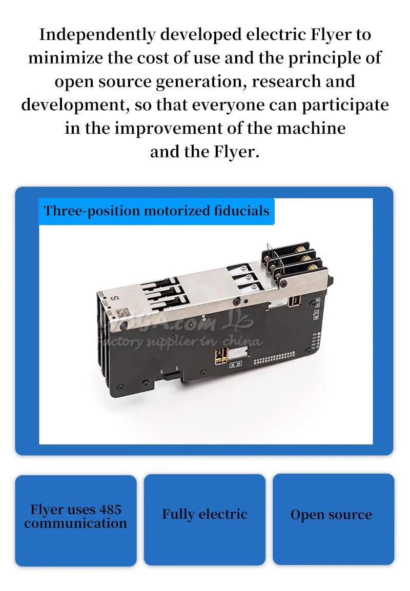 K1 PRO Automatic SMT Pick Place Machine Chip Mounter LED SMD Dual Heads Triple Vision Camera System High Speed Nozzles