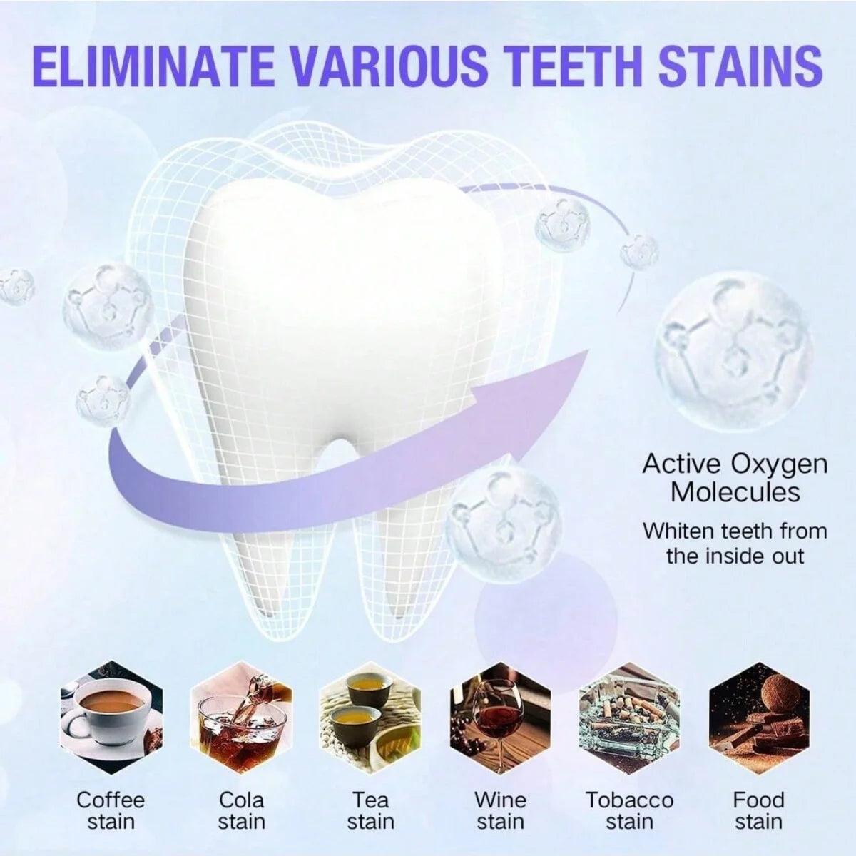 9D Whitener Strips Teeth Brightening Strips White Strips For Teeth Whitening Teeth Effect Oral Tooth Teeth Whitening Strips Gift