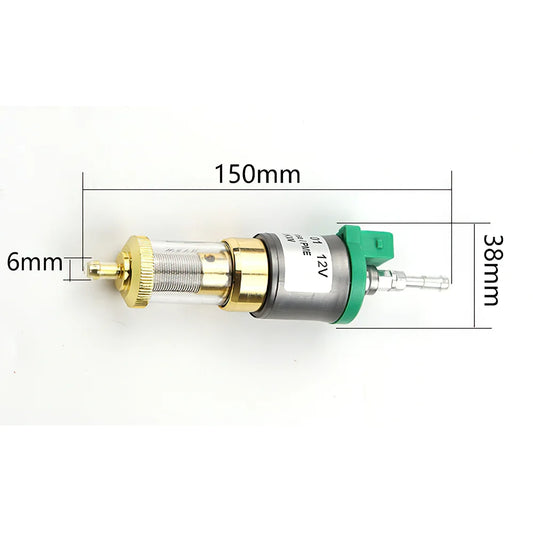 Car Truck Oil Fuel Pump Air Diesel Heater Electronic Pulse Metering Pump 12V 22ml 1KW To 5KW with Filter for Webasto Removable