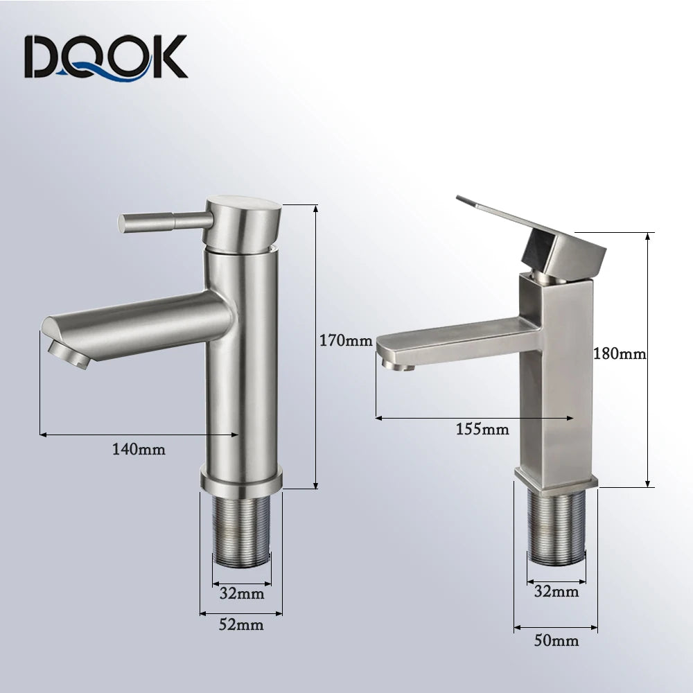 Basin Sink Bathroom Faucet Deck Mounted Hot Cold Water Basin Mixer Taps Matte Black Lavatory Sink Tap Crane（hose not  include）