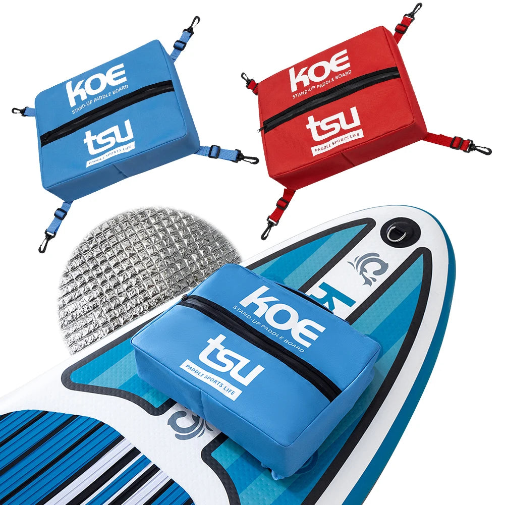 Paddle Board Storage Bag Waterproof Stand Up Paddle Board Deck Bag Sealed Food Clothes Storage Bag for Kayak Surfing Accessories