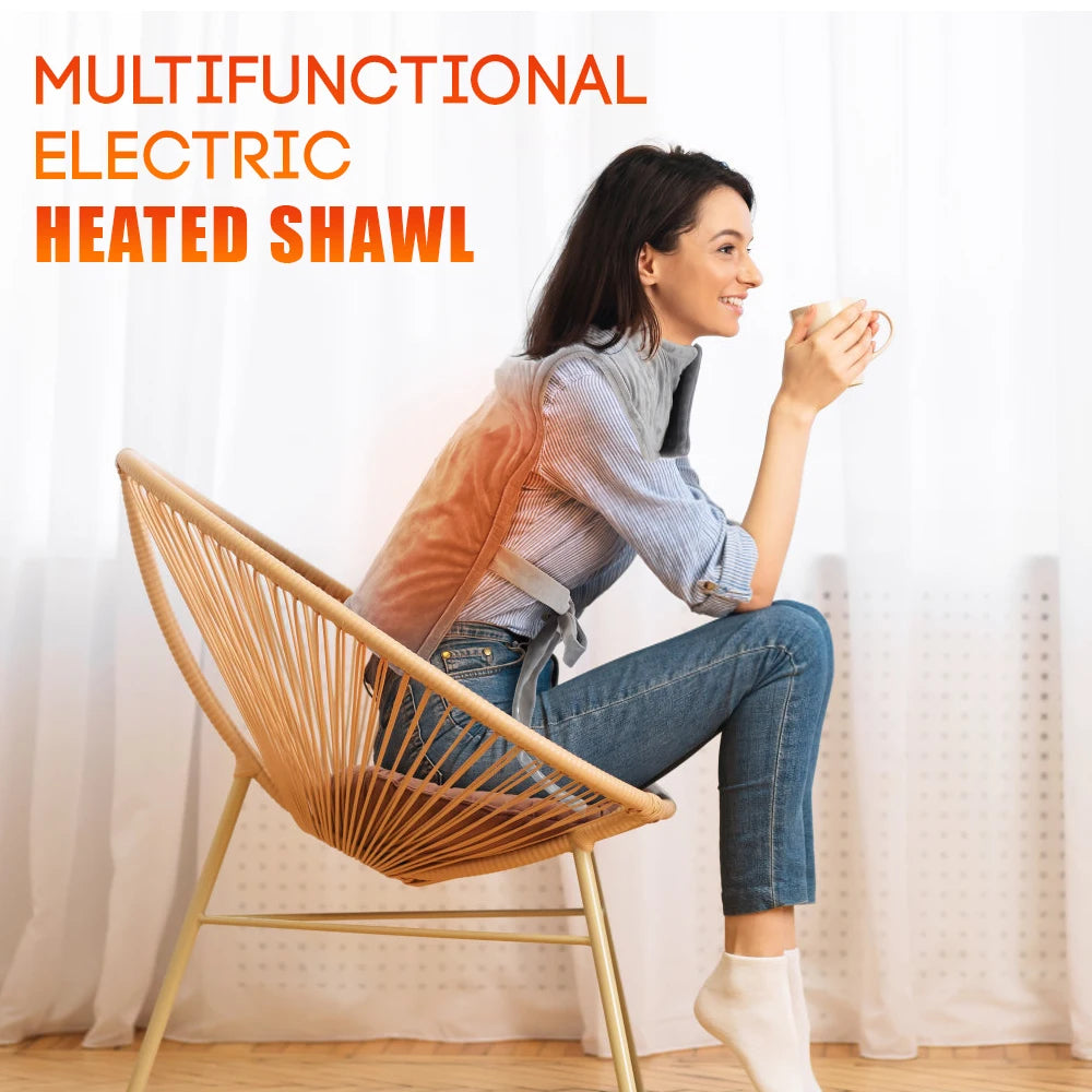 Electric Heating Pad 10 Gears Constant Temperature Winter Heater Warming for Body Shoulder Waist Home Sofa Blanket with Control