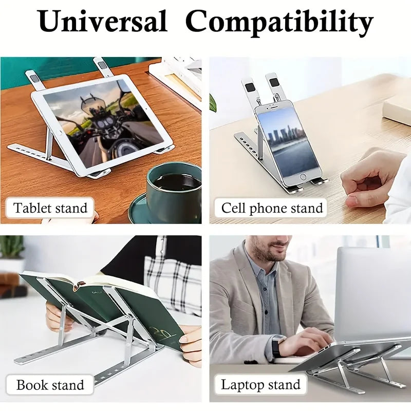 Adjustable Laptop Stand Portable Foldable Notebook Bracket Computer Monitor Holder For Macbook Air iPad Tablets Base Accessories