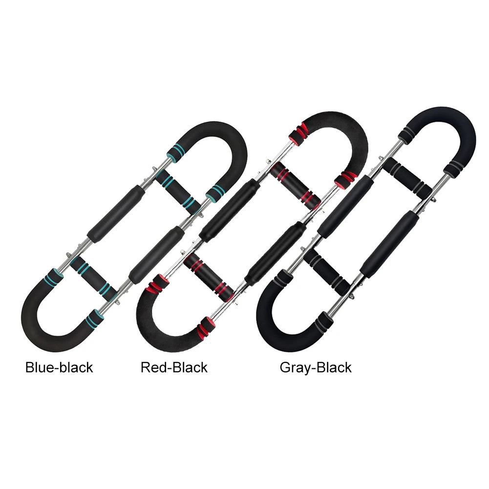Multifunctional Adjustable U-Arm Chest Expander,Adjustable Twister Arm Exerciser U-Shaped Wrist Strength Trainer Chest Expander