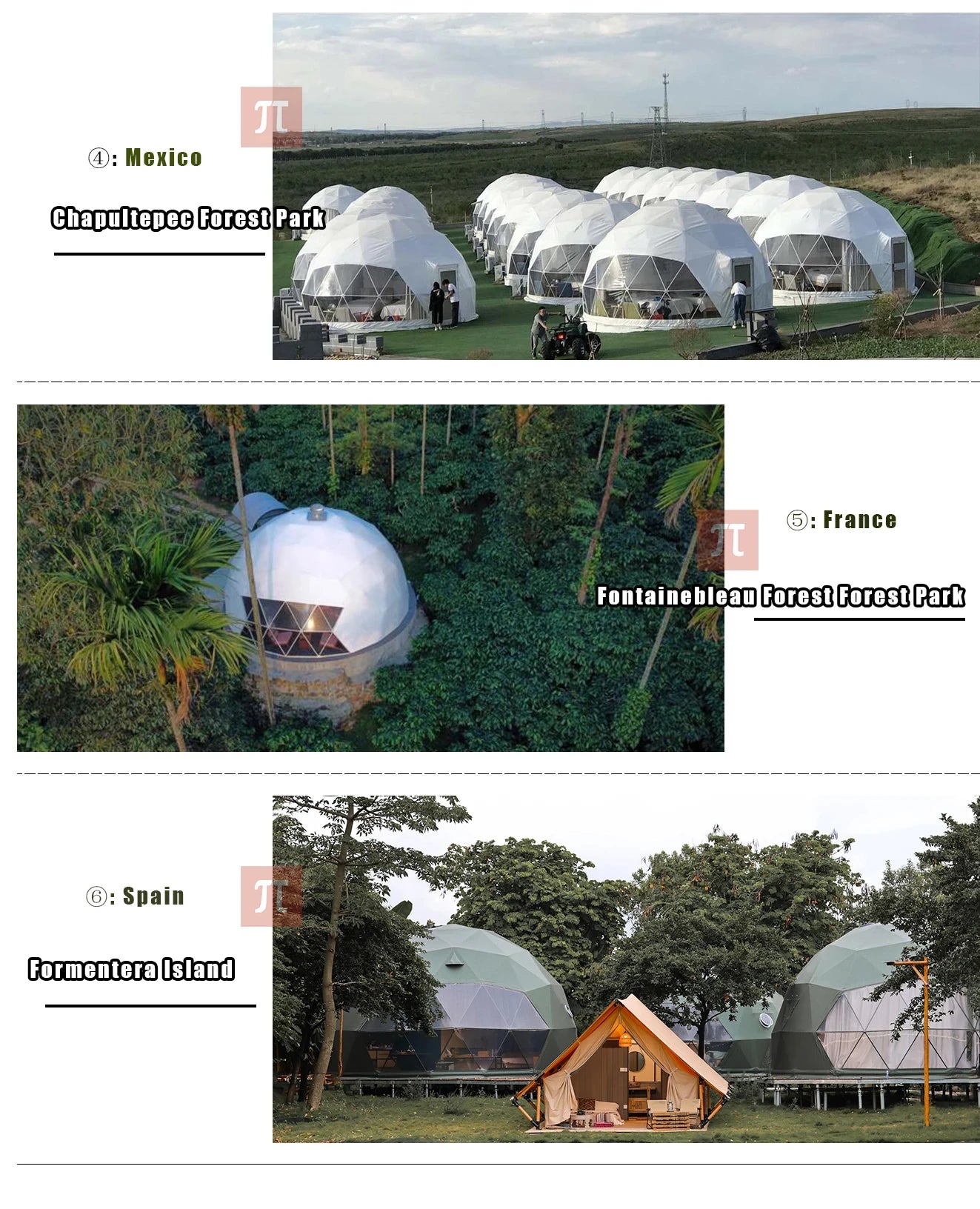 Luxury Geodesic Dome Tent for Glamping Outdoor Waterproof Insulated Camping Pod Hotel Bubble House with Clear Window