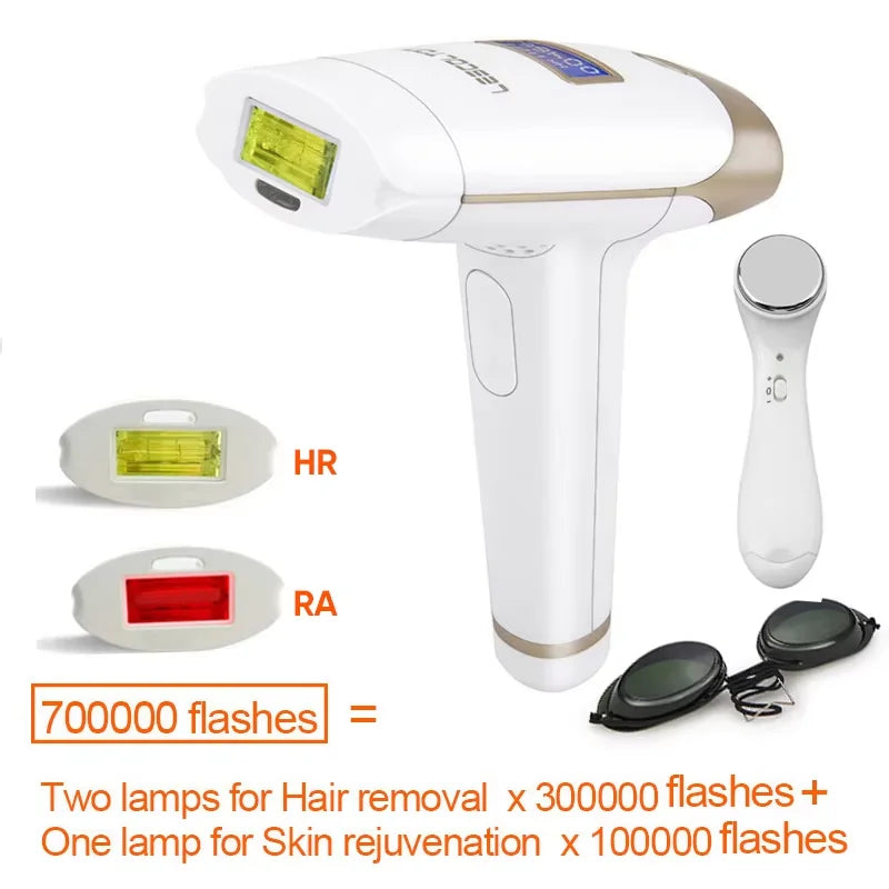 Lescolton IPL hair removal machine Display Machine T009i Laser Permanent Bikini Trimmer Electric Depilador a laser