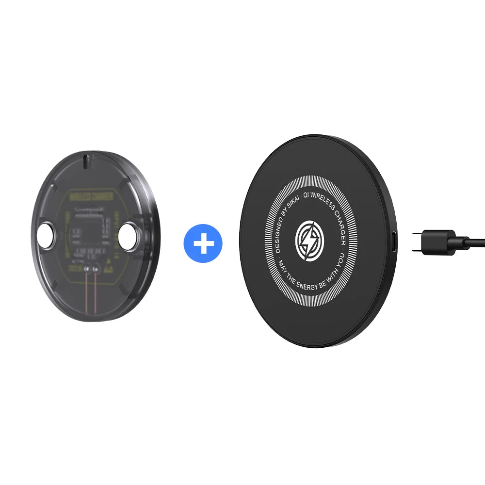 For Logitech Mouse Magnetic Wireless Charging QI Module Base for Logitech G Pro X Superlight 2 G PRO 2 LIGHTSPEED G502 X