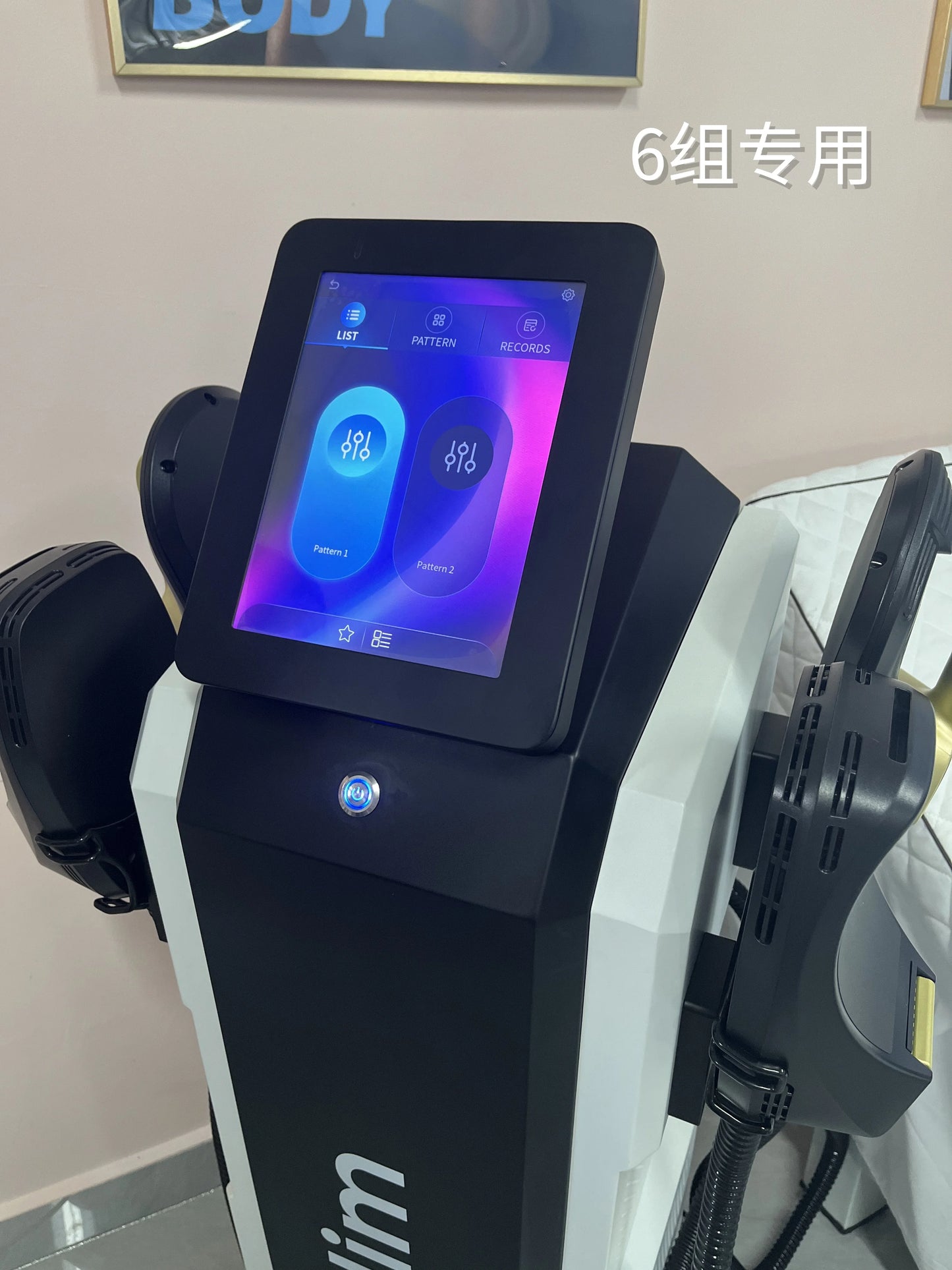 EMS Body Sculpt 6500w EMS Body Slimming Fat Burning Muscle Sculpting Electromagnetic Stimulate Sculpt Therapy Machine