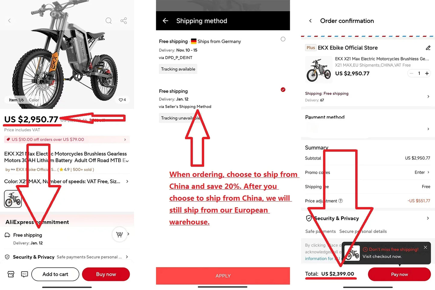 EKX X21 Max Electric Motorcycles Peak 6000W Brushless Gearless Motors 60V30AH Lithium Battery Speed 85Kmh Adult Off Road Ebike